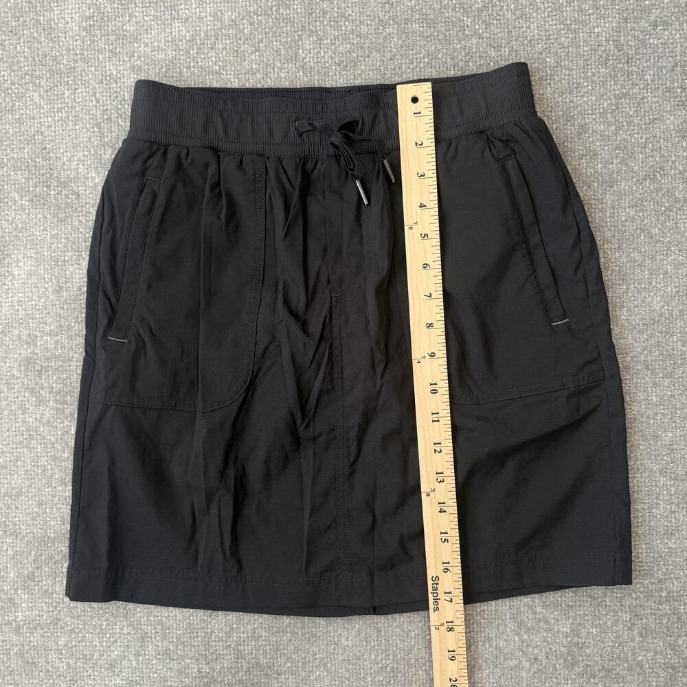 L.L. Bean Skort Womens XS Black Athletic Drawstring Waist Built In Shorts Hiking - Picture 6 of 7